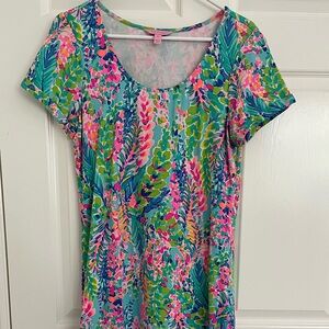 Lily Pulitzer size medium, colorful, cotton dress.